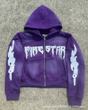 Advbridge Y2k Long Sleeved Pullover Hoodie Vintage Zipper Embroidered 3d Pattern Sweatshirt Streetwear Tops Winter Boots School Outfit New