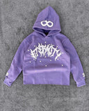 Advbridge 2024 Y2k Long Sleeved Foam Printed Pullover Hoodie, Sweatshirt And Pants Two Piece Streetwear Trendy Wear Dark Vintage Casual