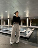 Advbridge Trendy Brand American Retro Classic Striped Loose Sweatpants Hip-hop Streetwear Y2K Harajuku High-waisted Wide-leg Casual Pants