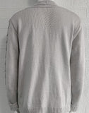 Advbridge Fashion Solid jacquard Knitwear Men Long sleeved V-neck Button knitted cardigan Autumn Winter Slim Fit Tops Sweater Coat Male