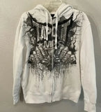 Advbridge Woman Hoodie Y2k Grunge Emo Zip Up Sweatshirts Vintage Graphics Print Coat Gothic Harajuku Goth Clothes Kpop Kawaii Grunge