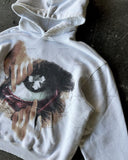 Advbridge Gothic Punk Trend Y2K Streetwear American Retro Pattern Printed Loose Hoodie Men Hip-hop Harajuku Casual Oversized Sweatshirt