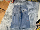 Advbridge Streetwear Shorts Y2K Pants Hip Hop Retro Embroidery Black Denim Gym Baggy Jeans Shorts New Mens Basketball Shorts