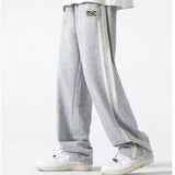 Advbridge Casual Pants Men's Loose Straight Thickened Sweatpants for Teenagers and Middle School Students Mopping Pants for Older Children Sports Pants