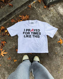 Advbridge Trendy High Street Hip-hop Oversized T-shirt American Retro Letter Print Casual Top Punk Round Neck Cotton Y2K Short-sleeved Men