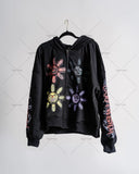 Advbridge Hip-hop Street Trend Brand Oversized Sweatshirt Gothic Punk Style Letter Print Zipper Hoodie Men Harajuku Style Casual Jacket