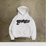 Advbridge y2k long sleeved pullover hoodie sweatshirt jacket personalized printed pattern streetwear school outfit hip-hop punk winter new