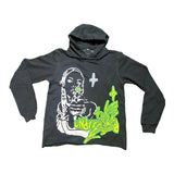 Advbridge Y2K Women's Clothing Sweatshirt Pullover Long Sleeve Halloween Christmas Top Hip Hop Rap Dress Dark Skeleton Oversize Streetwear