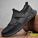 Advbridge Outdoor Shoes For Men Mesh Casual Handmade Shoes Men Loafers Sport Walking Sneakers Shoes Summer Trend Men's Sneakers Size 46