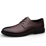 Advbridge autumn new men's leather shoes business casual shoes men's leather Korean soft-soled dress shoes wedding shoes