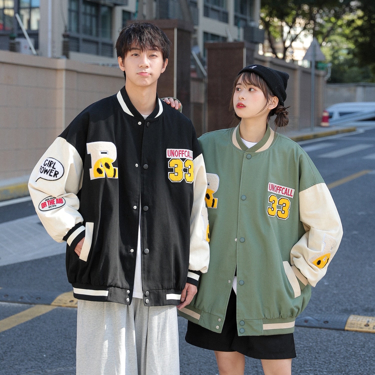 Advbridge College style Baseball Jackets Men Letters Embroidery Patchwork Harajuku Bomber Varsity Jacket Women Casual Fashion Coats Unisex