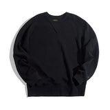 Advbridge Vintage Men's Hoodies Sweatshirt Oversize Male Loose Cotton Solid Thicken Warm Sweatshirts Casual Knitting Hoodied Clothes
