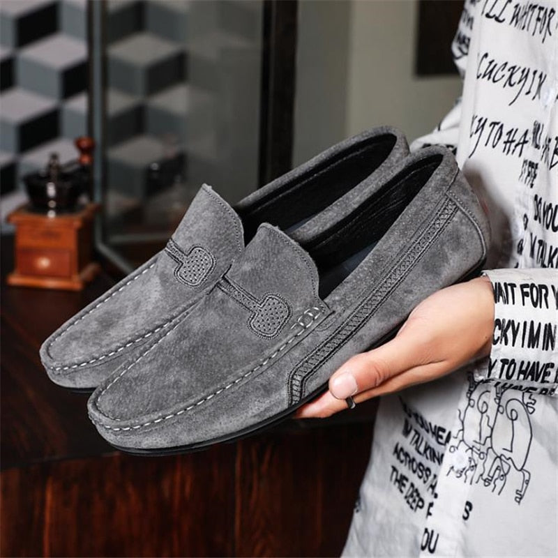 Shoes Men Loafers Men Classic Driving Shoes Soft Genuine Leather Shoes