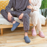 Advbridge Cotton slippers autumn and winter warm slippers couple household waterproof cotton shoes thick-soled cotton slippers