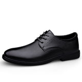 Advbridge autumn new men's leather shoes business casual shoes men's leather Korean soft-soled dress shoes wedding shoes