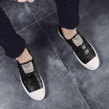 Advbridge Men Genuine Leather Casual White Shoes Mens Slip on Lazy White Shoe Fashion Breathable Comfortable Cowhide Flats Loafers