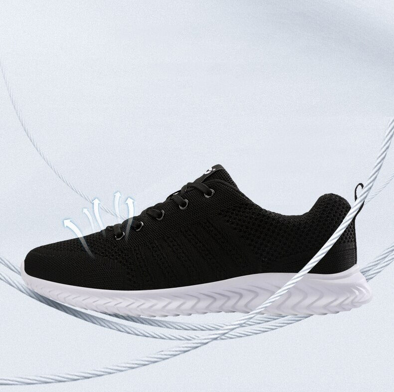Advbridge summer new lightweight breathable sports shoes basketball shoes men's all-match casual shoes flying shuttle running shoes