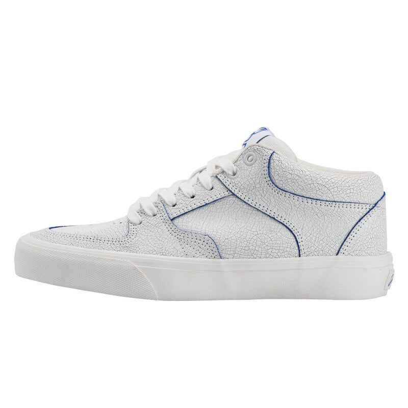Advbridge Mid-top Leather Shoes Men for Skateboarding DIY Casual Sneaker Scooter Winter Anti-slip Rubber Outsole Vulcanize Fashion