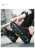 Advbridge Basketball shoes summer new men's sports shoes fashion camouflage casual shoes men's flying knit trend running shoes