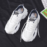 2022 New Spring White Sneakers Women Trainers Vulcanized Shoes Casual Platform Dad Sneakers Women Sports Shoes Basket Femme