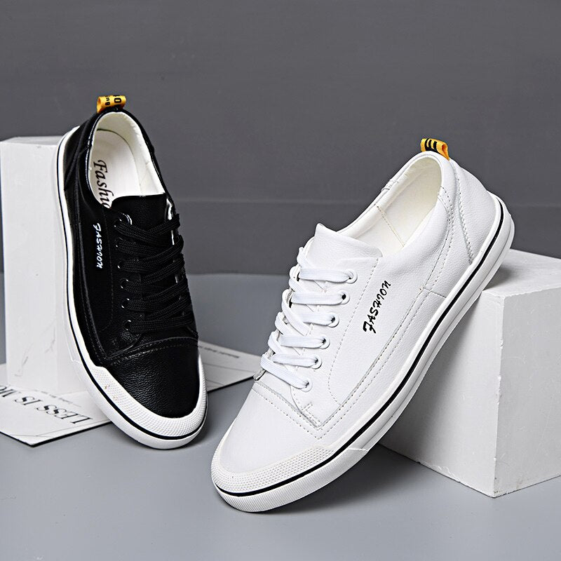 Advbridge men Casual Shoes White genuine Leather Shoes Men Breathable fashion Shoes Sneakers Loafers Men's Moccasins Chaussure Homme