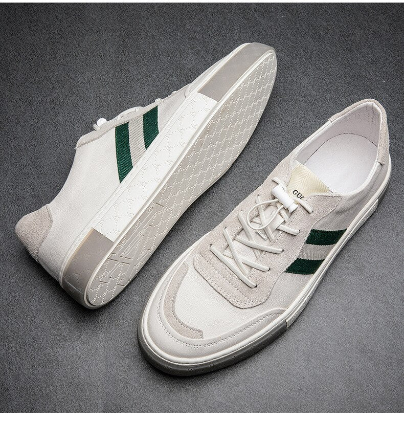 Advbridge Summer new style men's white shoes casual shoes Korean fashion wild tide shoes breathable hiking shoes