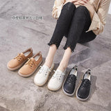 Advbridge Genuine Leather Women Shoes Autumn Flats Slip On Women's Loafers Soft Moccasins Casual Running Sneakers Female Sport Shoes