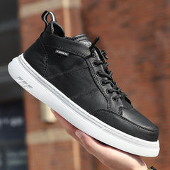 Advbridge Leather Shoes Casual Sneakers Men Shoes Comfortable Quality Leather Shoes Men Sneakers Hot Sale Korean shoes