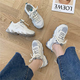 2022 Sneakers Women Party Fashion Chunky Women Shoe Mesh Breathable Women Shoe Zapatos Mujer BC3248