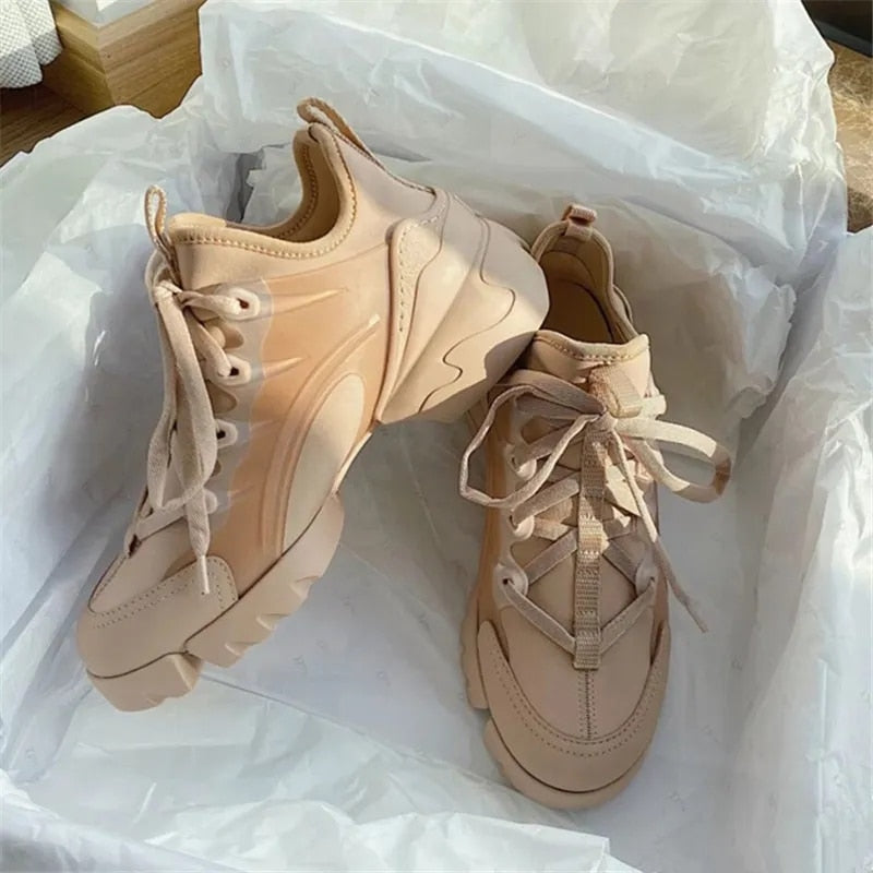 Advbridge Fashion Luxury Sneakers Woman Platform Women's Summer Sports Shoes Female Casual Breathable Vulcanized Shoe Women Footwear