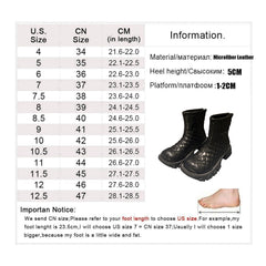 Advbridge New Chelsea Boots Women Chunky High Heels Ankle Boots Women Zipper Platform Shoes Women Winter Fashion Punk Botas de mujer