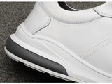 2022 New Genuine Leather Shoes Men Sneakers Men Fashion White Shoes Cow Leather Sneakers Brand Male Footwear A1995