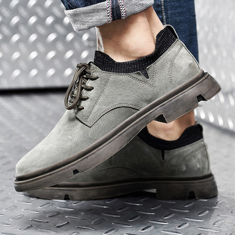 Advbridge Mens Shoes Leather Oxford Shoes For Men Fashion Sneakers Men Business Formal Shoes 2021 New