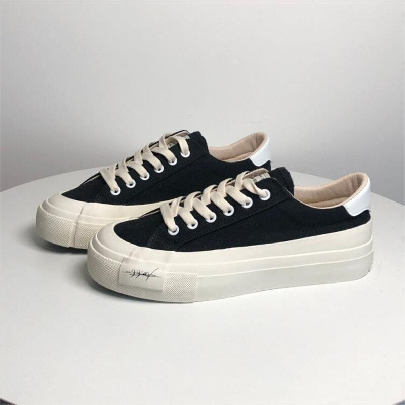 Advbridge Spring Fashion Women Canvas Shoes Female Outdoor Sneakers Classic High Quality Platform Ladies Casual Shoes Leisure Footwear