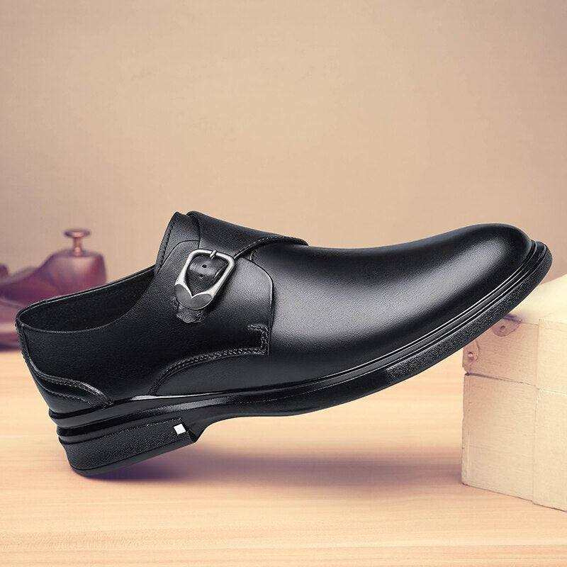 Advbridge Men Loafers business shoes Light genuine Leather Casual Shoes Autumn Male Outdoor Walking Shoes Men Sneakers Soft Men Shoes