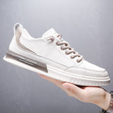 Advbridge Men's shoes spring and autumn new sports shoes trendy shoes men's all-match white shoes student casual shoes driving shoes
