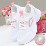 Advbridge Female Autumn New Mesh Breathable Casual Sports Shoes White Korean Student Women Lolita Sneakers Anime Kawaii Cute Casual