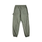 Advbridge Tooling Print Letter Cargo Pants Men Elastic Waist Pant SolidCotton Pocket Casual Vintage Men's Trendy Overalls