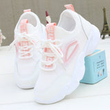 Advbridge Female Autumn New Mesh Breathable Casual Sports Shoes White Korean Student Women Lolita Sneakers Anime Kawaii Cute Casual