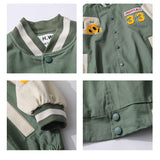 Advbridge College style Baseball Jackets Men Letters Embroidery Patchwork Harajuku Bomber Varsity Jacket Women Casual Fashion Coats Unisex