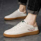 Advbridge 100% Cow Leather Casual Men Shoes Men Loafers Fashion Trendy Flat Shoes Black Soft Moccasins Shoes Korean version Sneakers