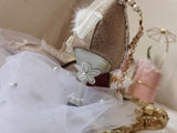 Advbridge Japanese Lolita Tea Party High Heels Champagne Elegant Sweet high heel vintage lace bowknot  kawaii shoes cosplay loli