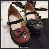 Advbridge Japanese sweet lolita shoes kawaii girl tea party princess kawaii shoes pointed retro lace bowknot women shoes loli cosplay cos