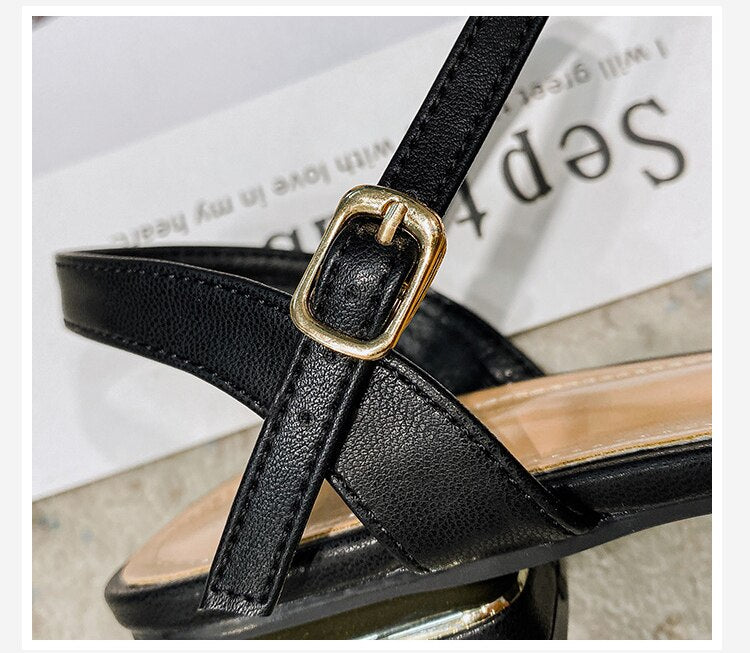 Advbridge Gladiator Sandals Women's Summer Footwear Platform Shoes Women Sandals 2022 Wedges Summer Shoes Woman Heels Sandles Large Size