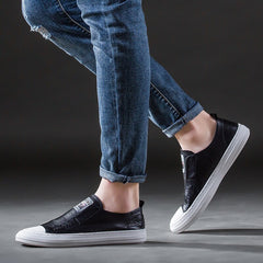 Advbridge Men's shoes Korean casual shoes travel shoes simple and versatile fashion white shoes trendy shoes