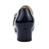 Advbridge Comfortable Short Heels Women Mary Janes Shoes Black White Pumps Women Shoes Large Size Office Party Wedding Shoes Ladies
