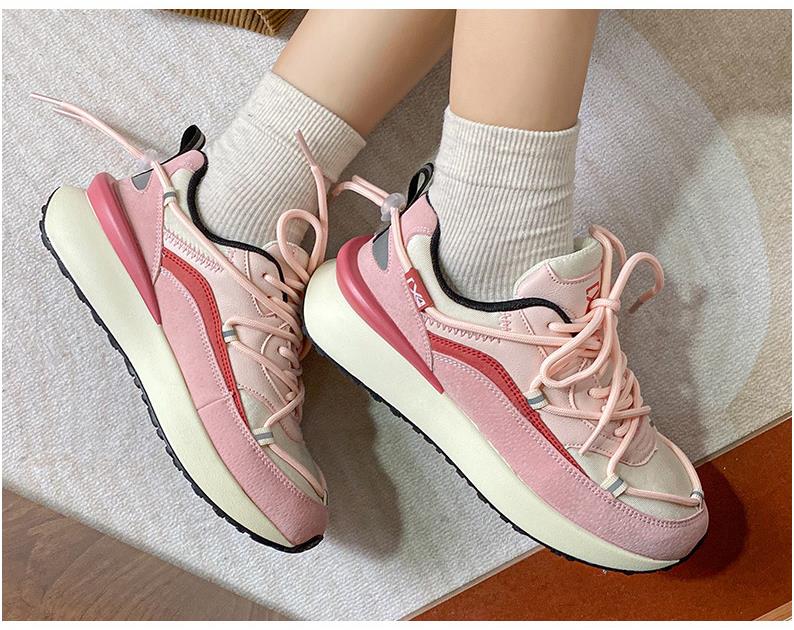 Advbridge Women Platform Sports Shoes Female Sneakers Walking Fashion Ladies Breathable Casual Shoes Lace Up Footwear Chaussures Femme