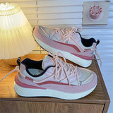 Advbridge Women Platform Sports Shoes Female Sneakers Walking Fashion Ladies Breathable Casual Shoes Lace Up Footwear Chaussures Femme