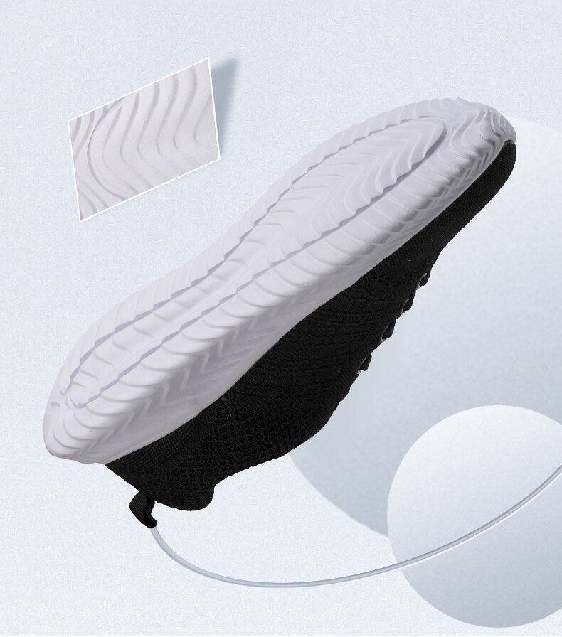 Advbridge summer new lightweight breathable sports shoes basketball shoes men's all-match casual shoes flying shuttle running shoes