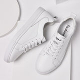 Advbridge Men's Casual Shoes High Quality Board Shoes Breathable Sneakers Men Walking Shoes Student Fashion Men Shoes Genuine Leather